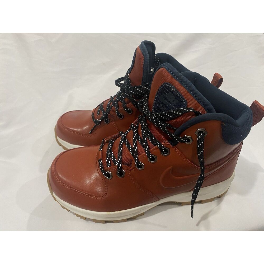 NIKE Manoa Leather SE Boots Mens US 5 Rugged Orange DC8892-800 Lace Up - Picture 6 of 16